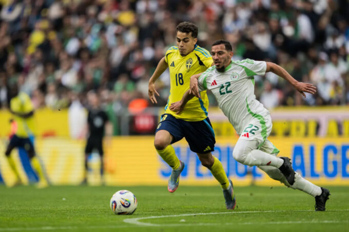 bennacer duel ayari suede algerie amical juin 2025