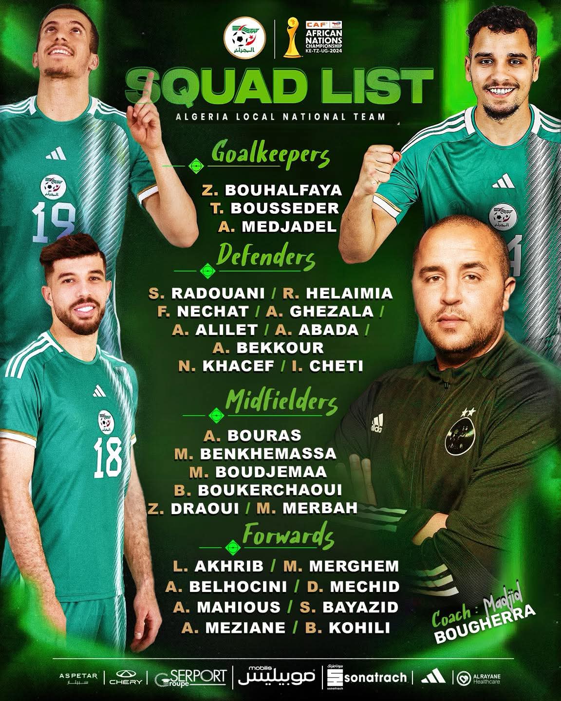 Liste CHAN 2024