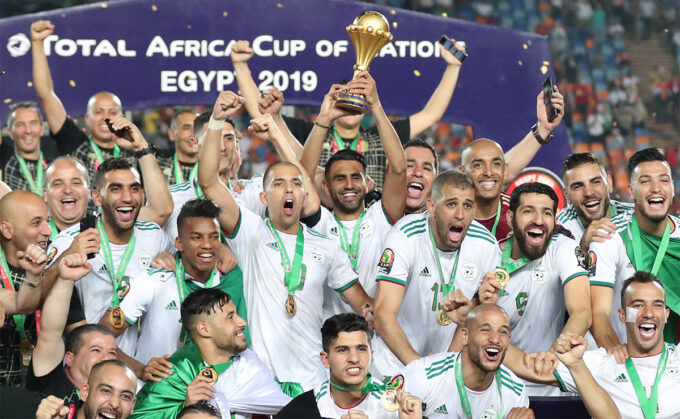 Consecration de lequipe nationale dAlgerie lors de la CAN 2019