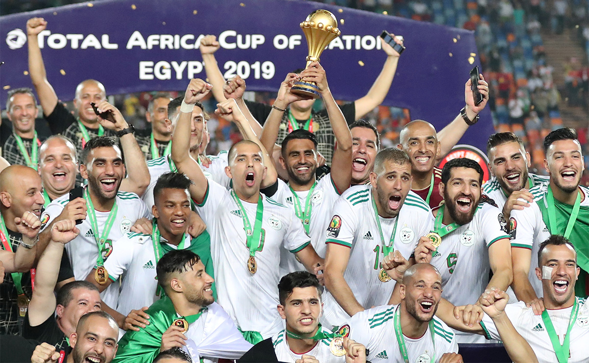 Consecration de lequipe nationale dAlgerie lors de la CAN 2019