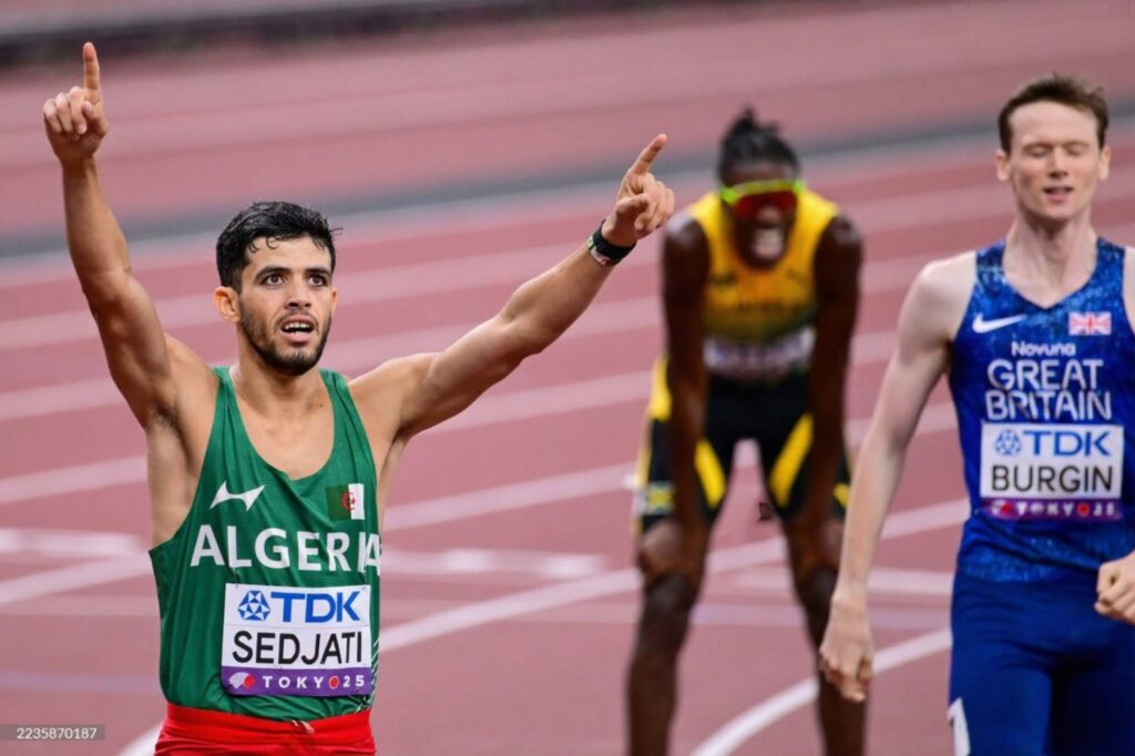 Argent pour Sedjati Djamel Tokyo 2025