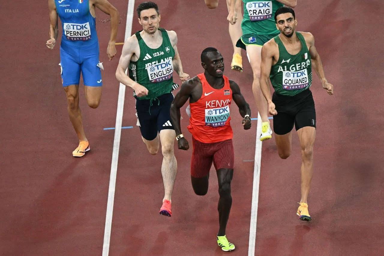 gouaned elimine tokyo 2025 800 m