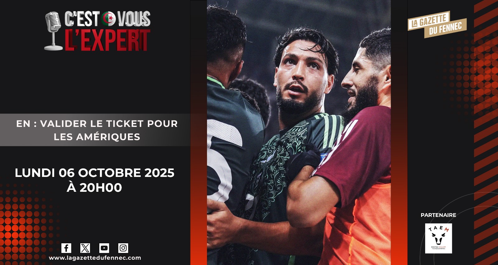 CVLXP 06Oct2025 VALIDER LE TICKET POUR LES AMERIQUES