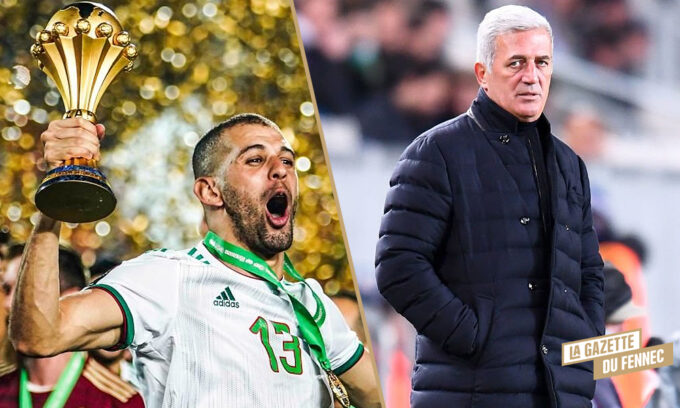 Slimani algérie les verts