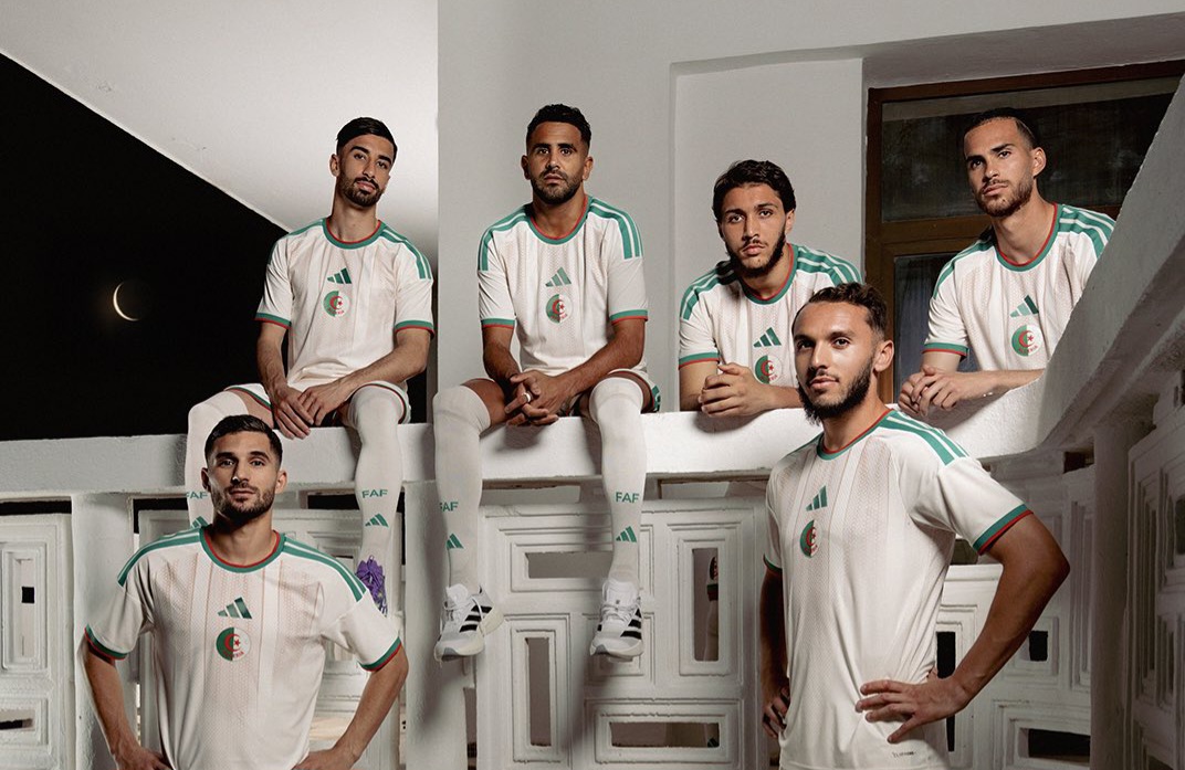 Mahrez nouveau maillot Algérie