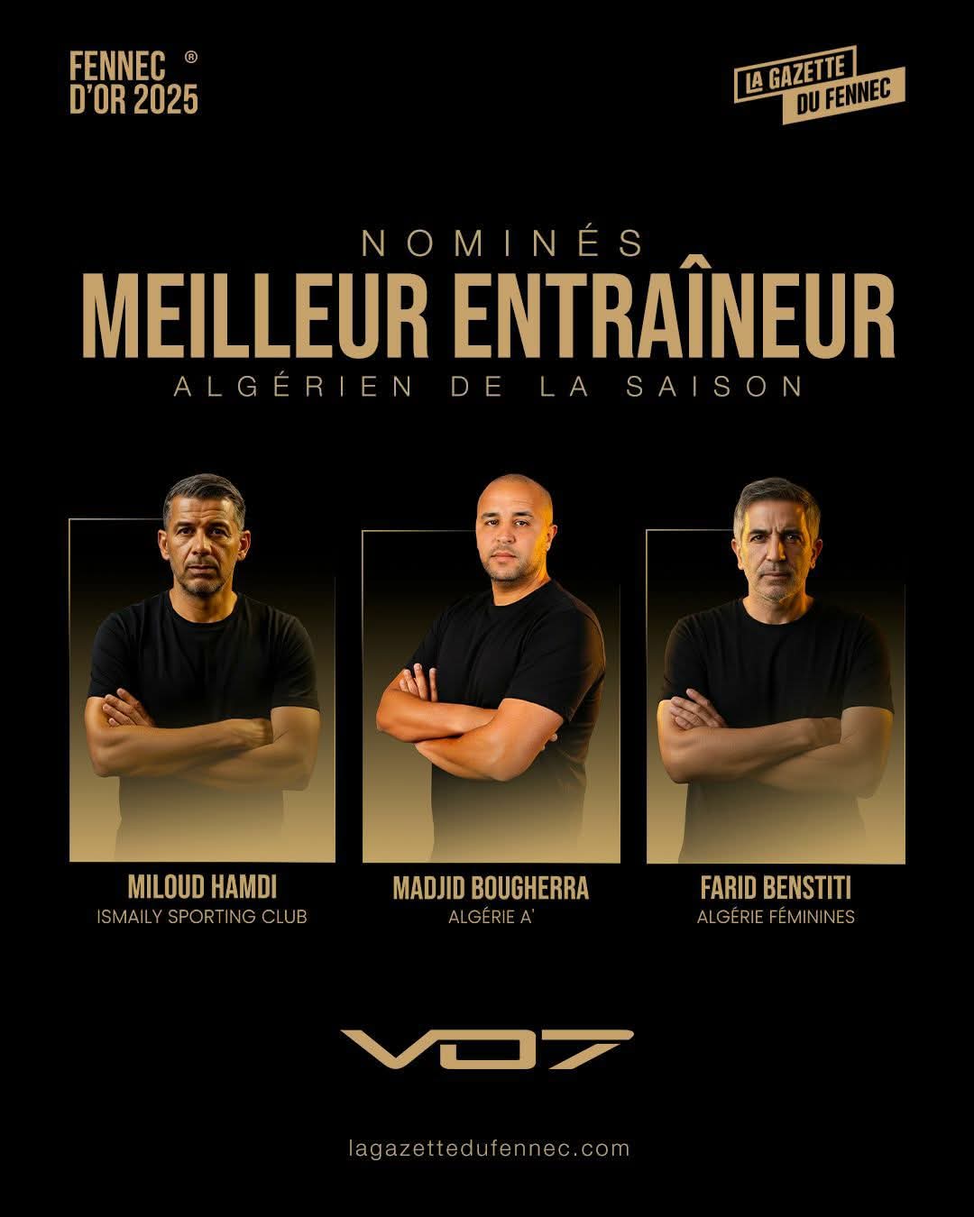 Fennec d'Or Meilleur entraîneur