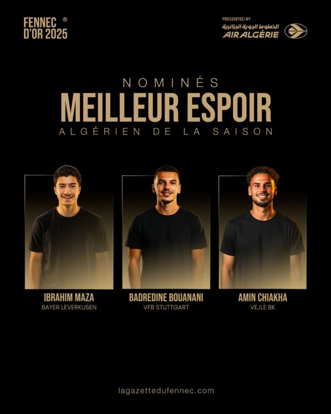 Fennec d'Or 2025 Meilleur espoir