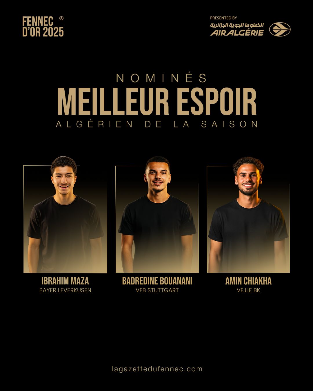 Fennec d'Or 2025 Meilleur espoir