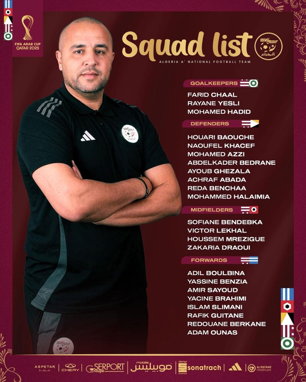 Bougherra Coupe Arabe FIFA 2025