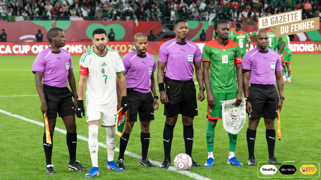 Algérie Burkina Guinée équatoriale arbitre