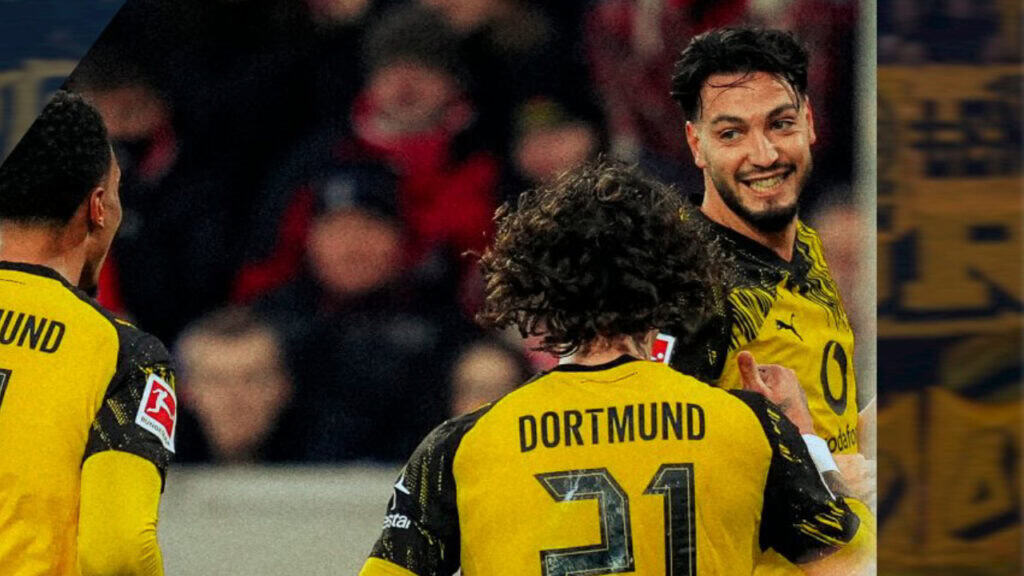 Fribourg-Dortmund (0-1) : Bensebaini titulaire et buteur !