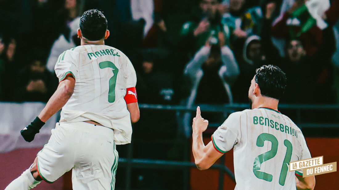 Mahrez Bensebaini CAN 2025 Alg&eacute;rie