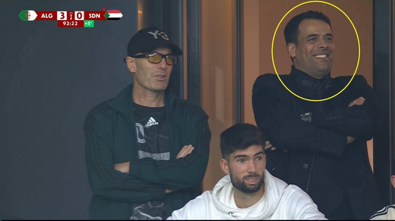 Zidane CAN 2025 Algérie Soudan