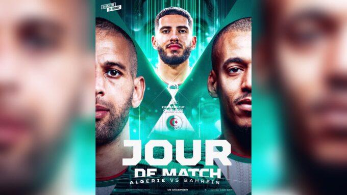 Algérie Bahreïn Coupe arabe 2025