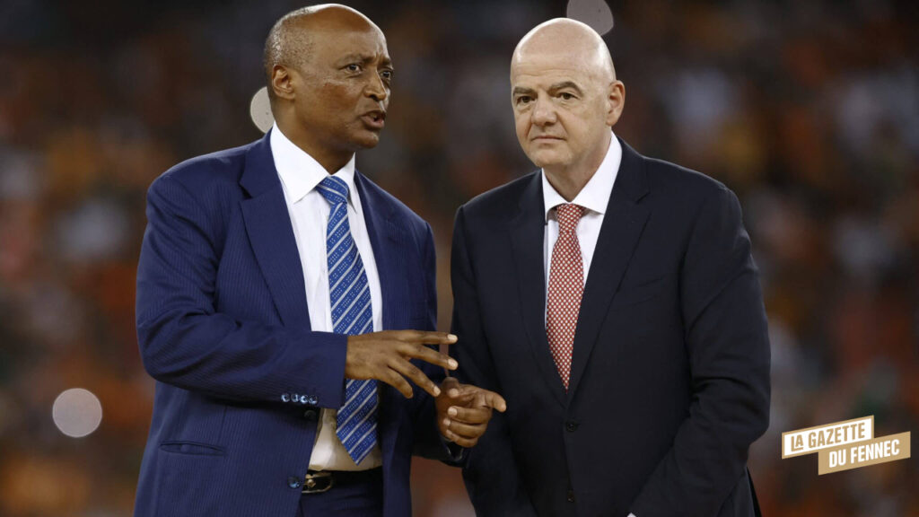 Gianni Infantino Patrice Motsepe