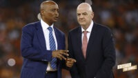 Gianni Infantino Patrice Motsepe