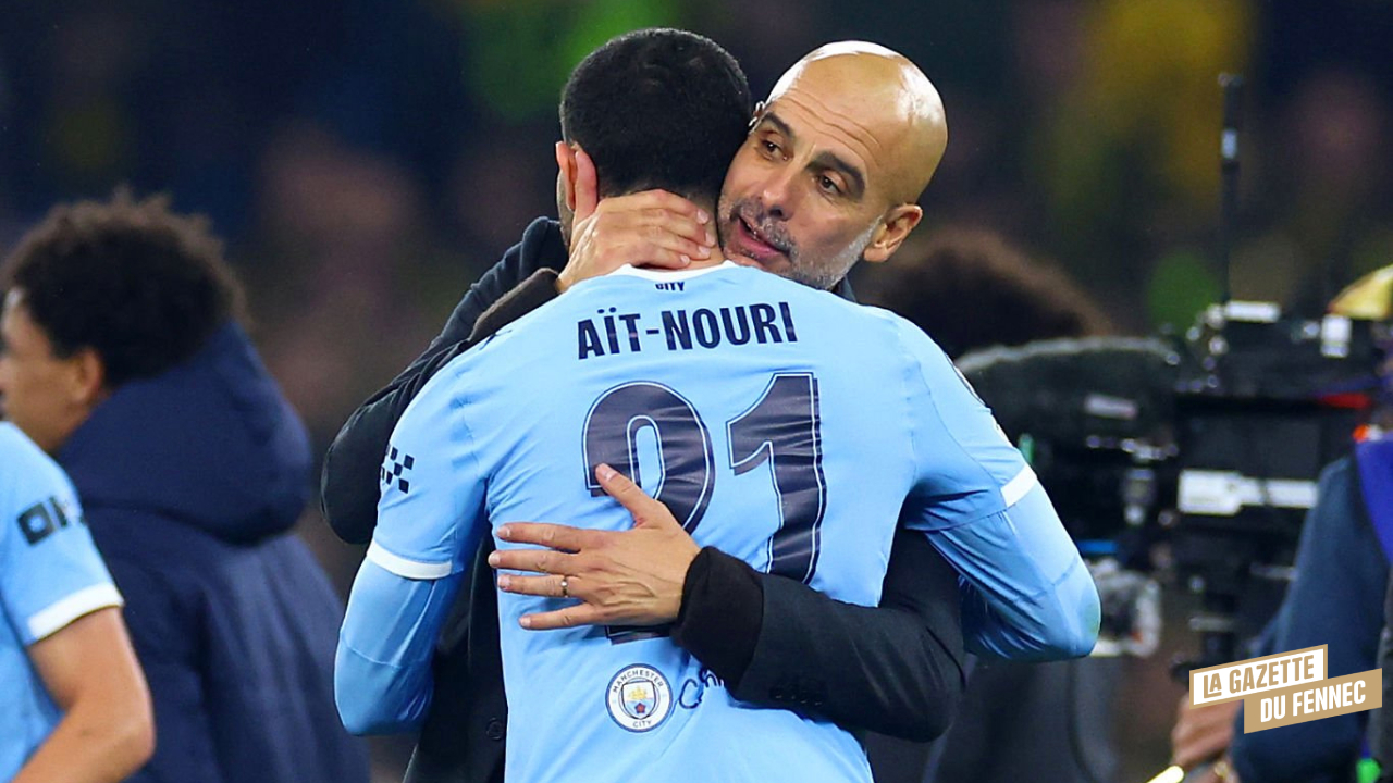 Pep Guardiola Rayan Aït-Nouri