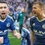 Edin Džeko Adil Aouchiche