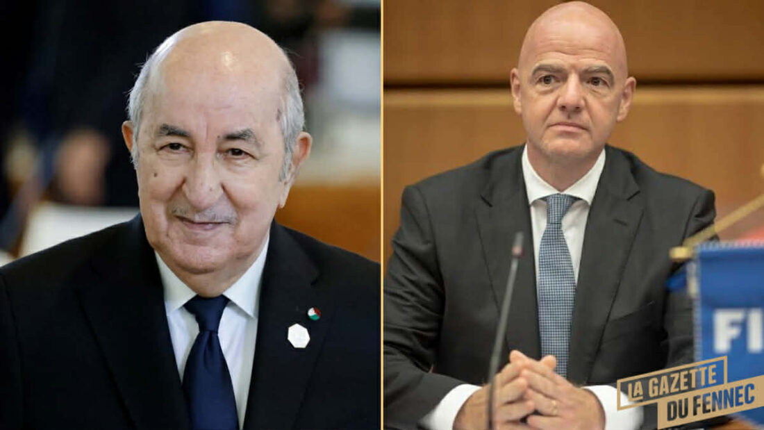 Infantino FIFA Alg&eacute;rie