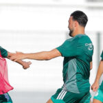 Mohamed Amoura Ramy Bensebaïni Houssem Aouar