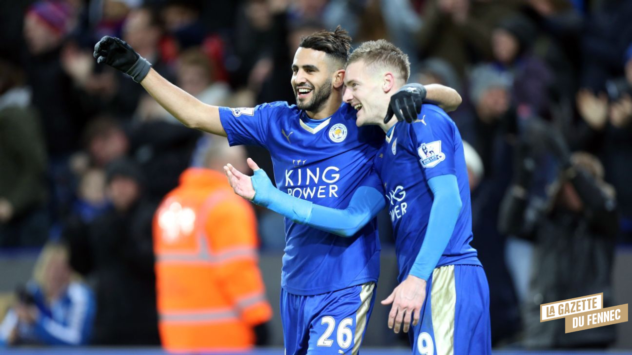 Riyad Mahrez Jamie Vardy