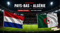 Algérie Pays Bas