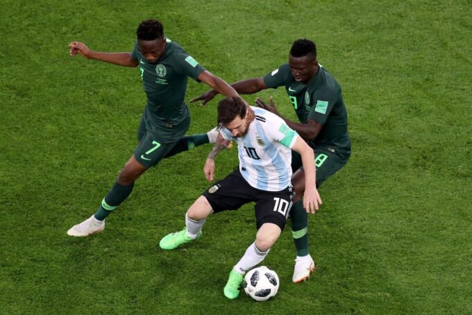 Argentine Nig&eacute;ria Messi