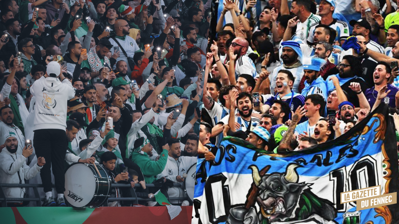 Supporters Algérie Argentine