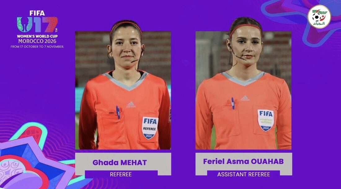 arbitres f&eacute;minines u17