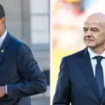 Al-Khelaïfi Infantino FIFA