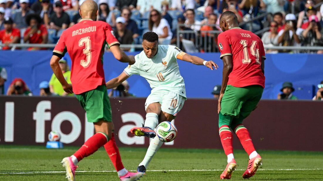 Mbapp&eacute; Maroc France