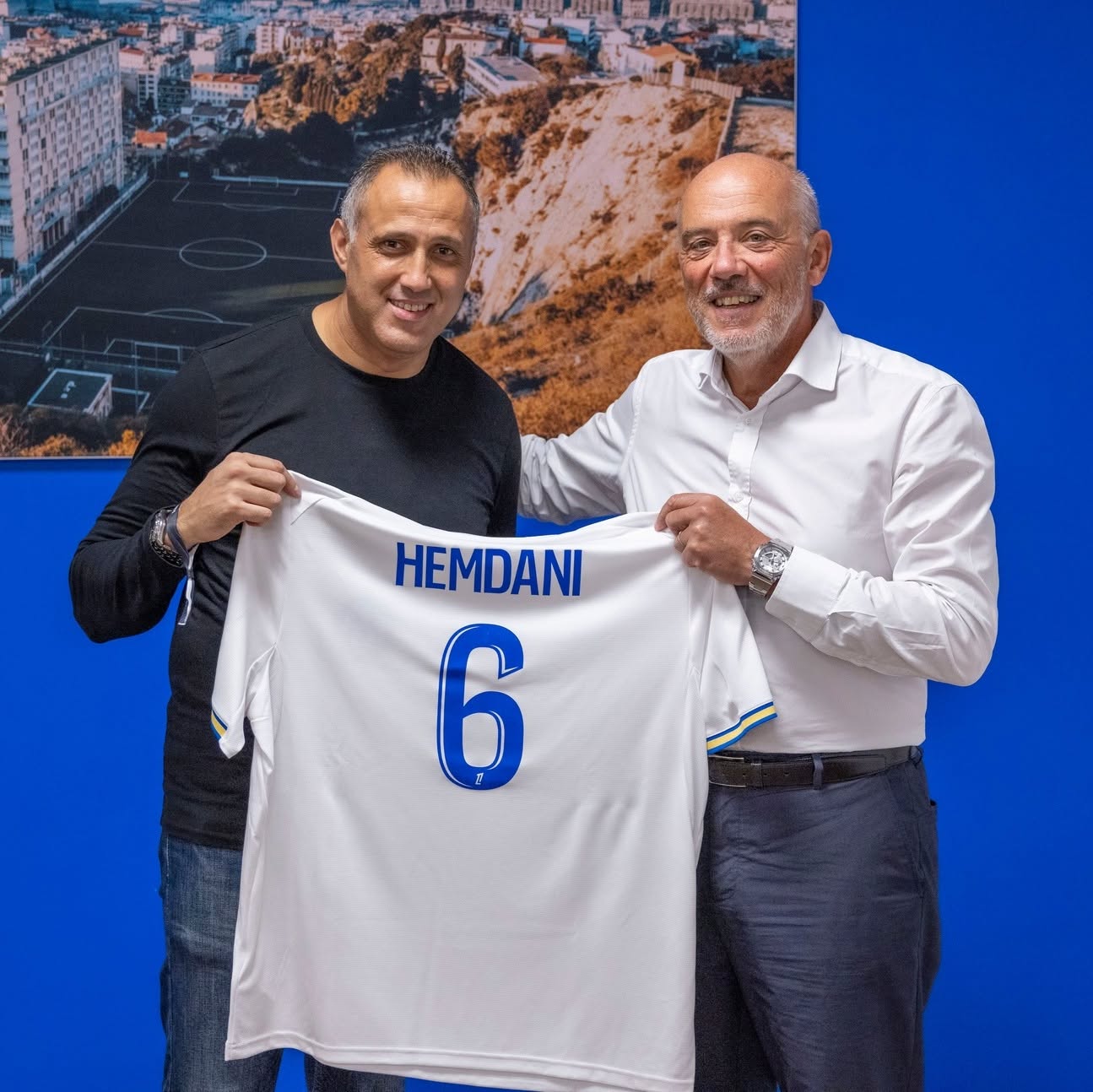 Brahim Hemdani honoré à Marseille