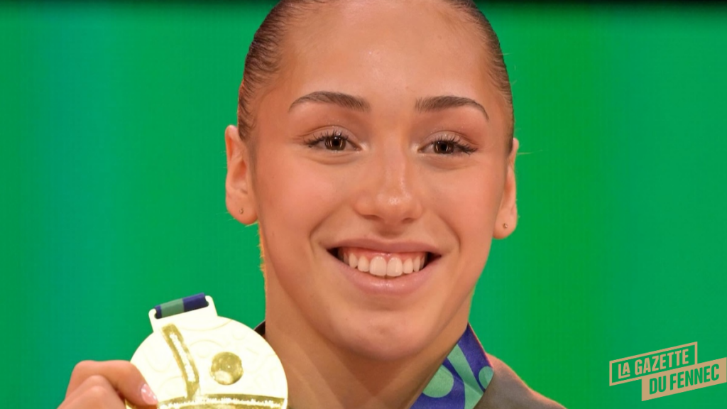 Kaylia Nemour médaille d'or